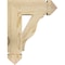 Ekena Millwork Funston Arts & Crafts Rough Sawn Bracket, Douglas Fir, 4"W x 14"D x 18"H BKT04X14X18FST03RDF - alternate 2
